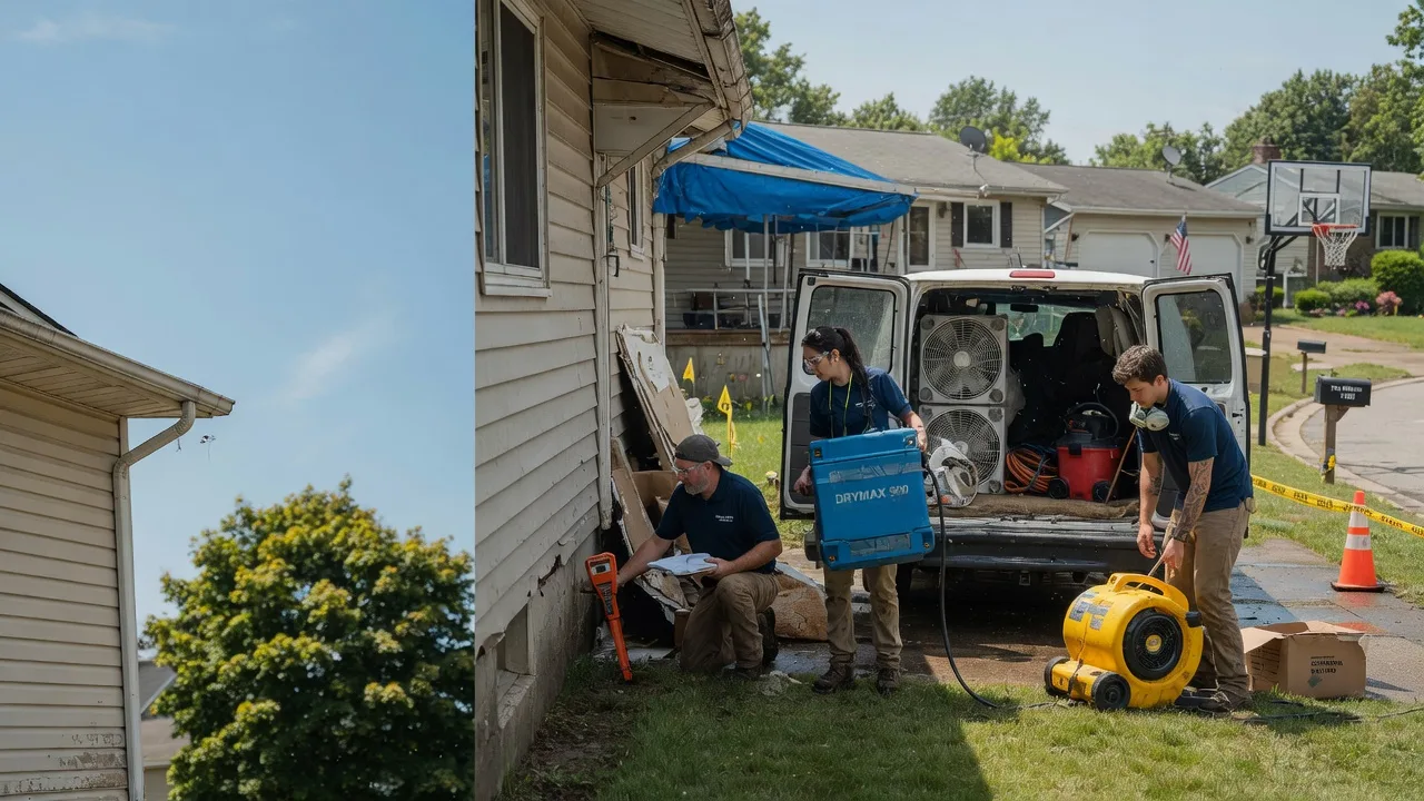 Ceiling Leak Cleanup in Cortland, NE near me